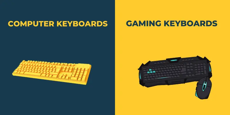Computer Keyboards Gaming Vs Computer Keyboards