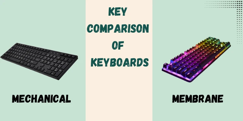 Key Comparison Of Keyboards Comparison Of Keyboards