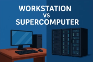 Workstation vs Supercomputer: Explained in a Simple and Fun Way