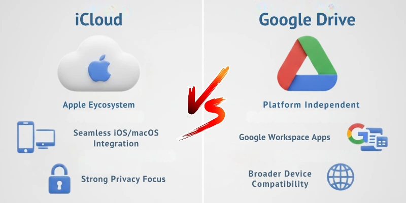 Icloud Vs Google Drive