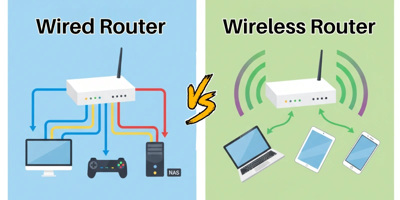 Wired Router Vs Wireless Router Wired Router Vs Wireless Router